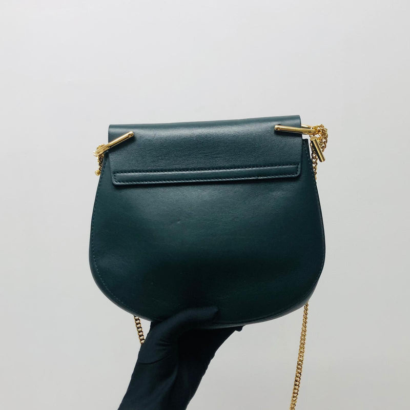 Small Drew Shoulder Bag Green