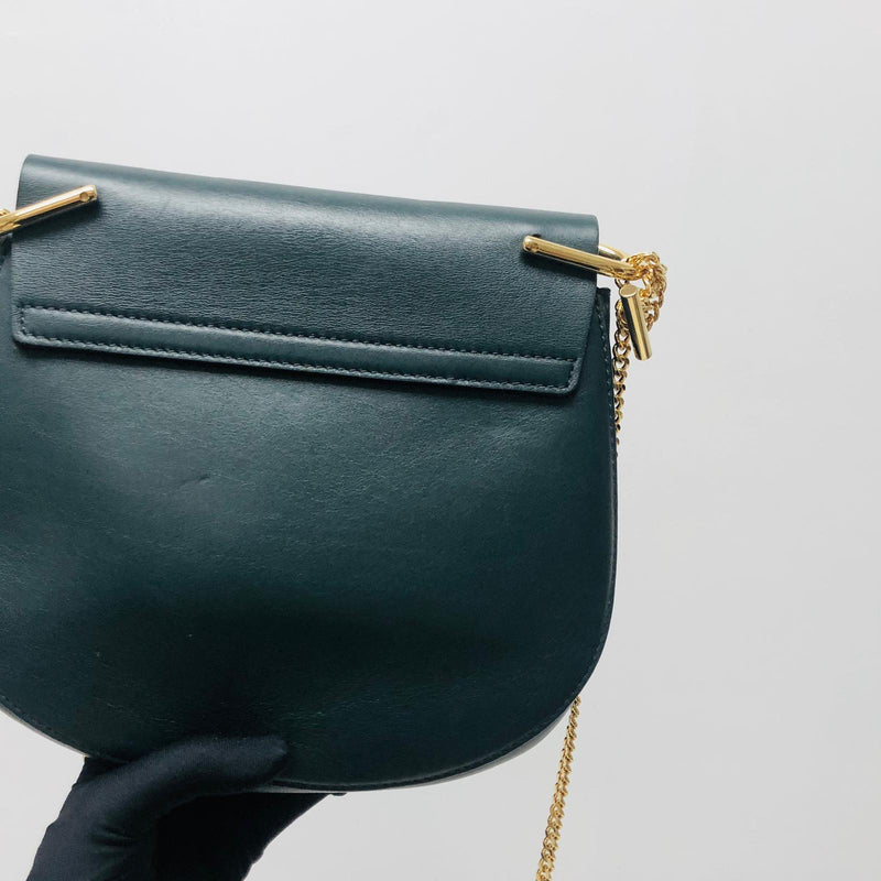 Small Drew Shoulder Bag Green