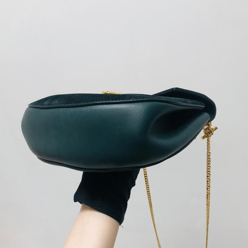 Small Drew Shoulder Bag Green