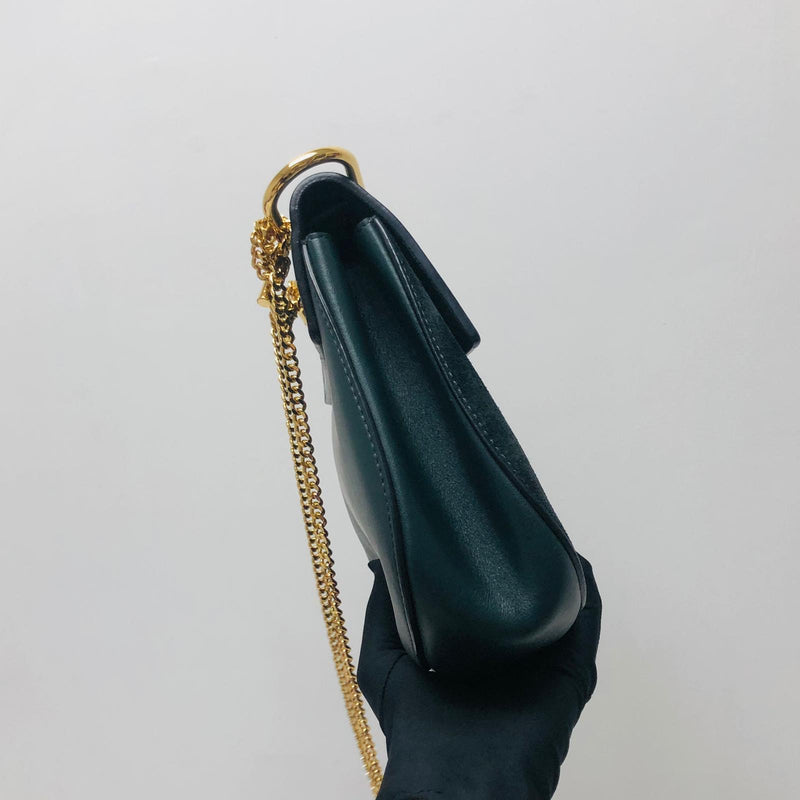 Small Drew Shoulder Bag Green