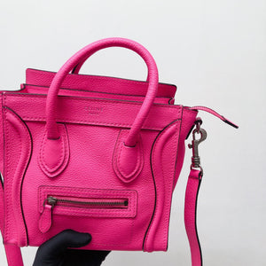 Nano Luggage Tote Fuchsia