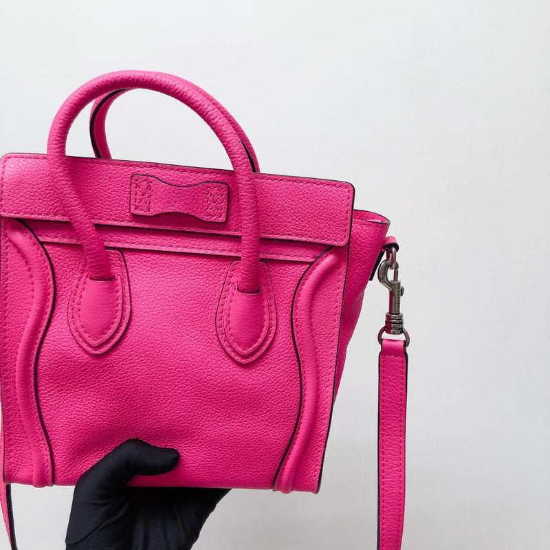 Nano Luggage Tote Fuchsia