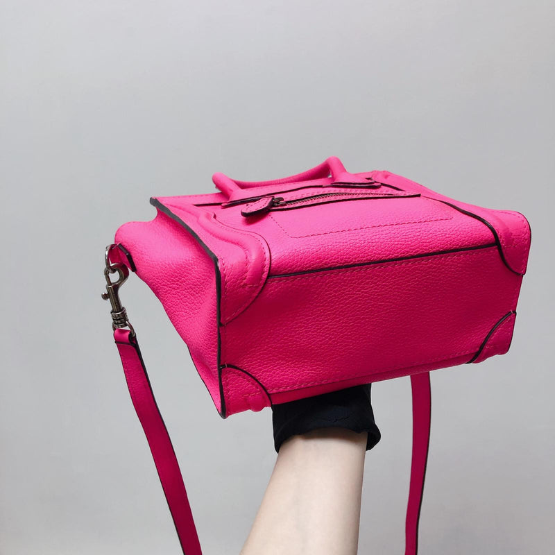 Nano Luggage Tote Fuchsia