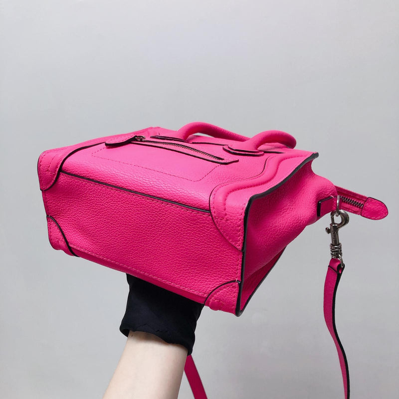 Nano Luggage Tote Fuchsia