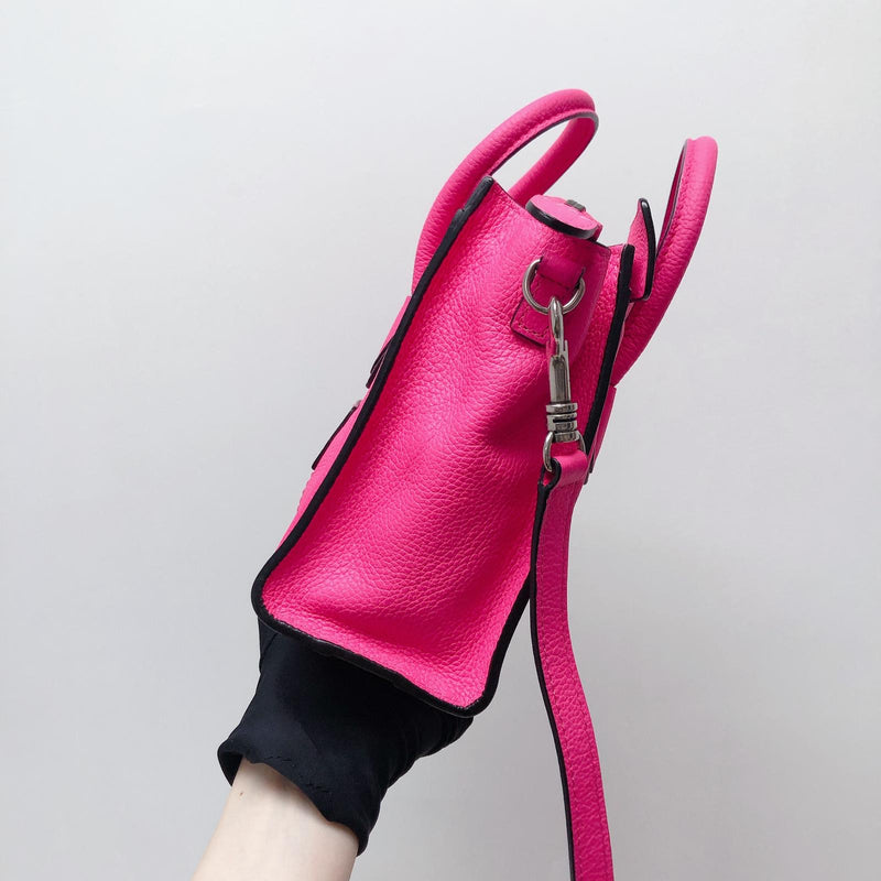 Nano Luggage Tote Fuchsia