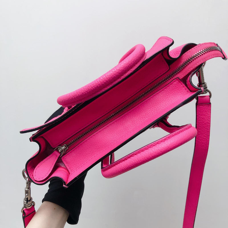 Nano Luggage Tote Fuchsia