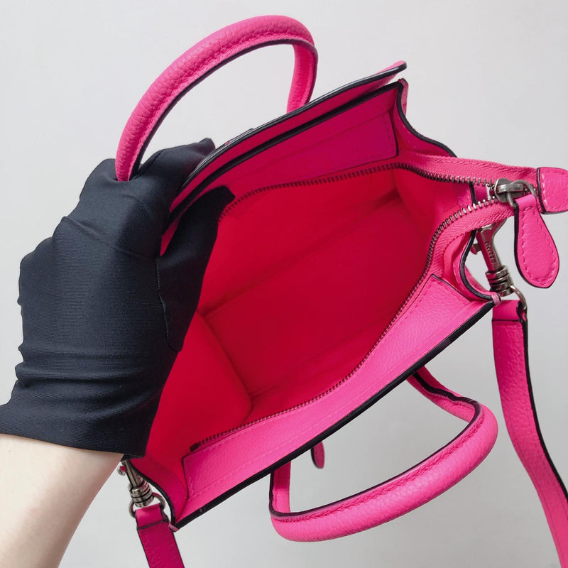 Nano Luggage Tote Fuchsia
