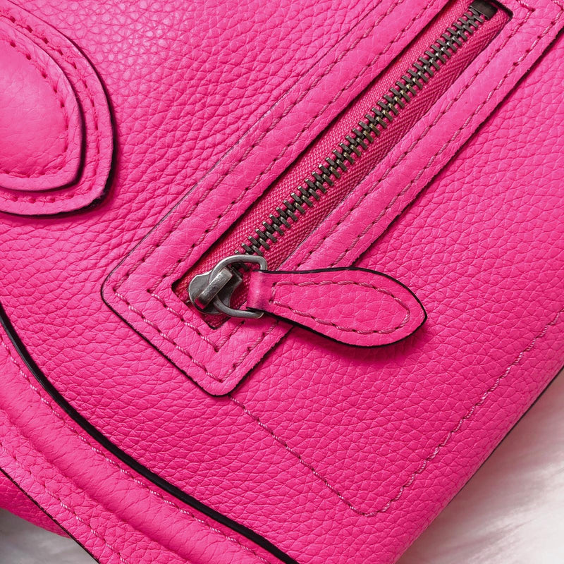 Nano Luggage Tote Fuchsia