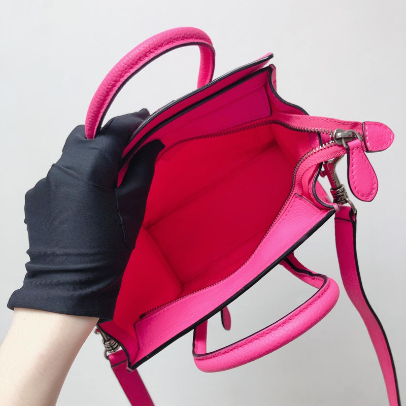 Nano Luggage Tote Fuchsia
