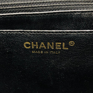 Classic Single Flap Jumbo Bag in Black Caviar with GHW