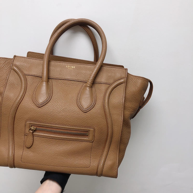 Celine Mini Luggage In Camel Bag Religion