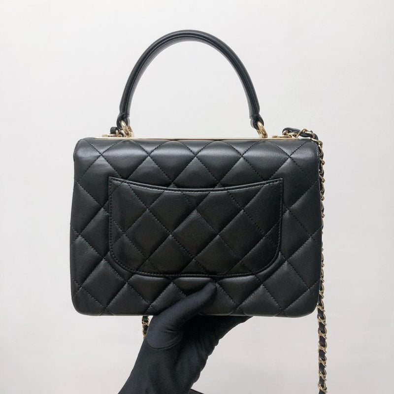 Small Trendy CC in Lambskin Leather with GHW