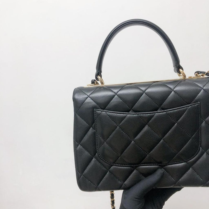 Small Trendy CC in Lambskin Leather with GHW | Bag Religion