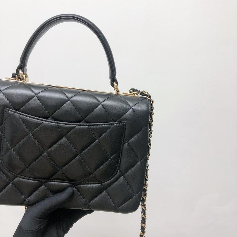 Small Trendy CC in Lambskin Leather with GHW