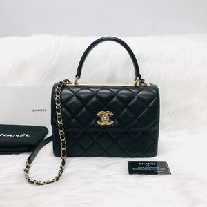 Small Trendy CC in Lambskin Leather with GHW