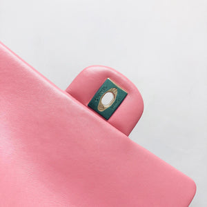 Python Valentine Collection Mini Charm Flap Bag Pink