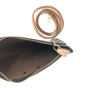 Eva Monogram Clutch