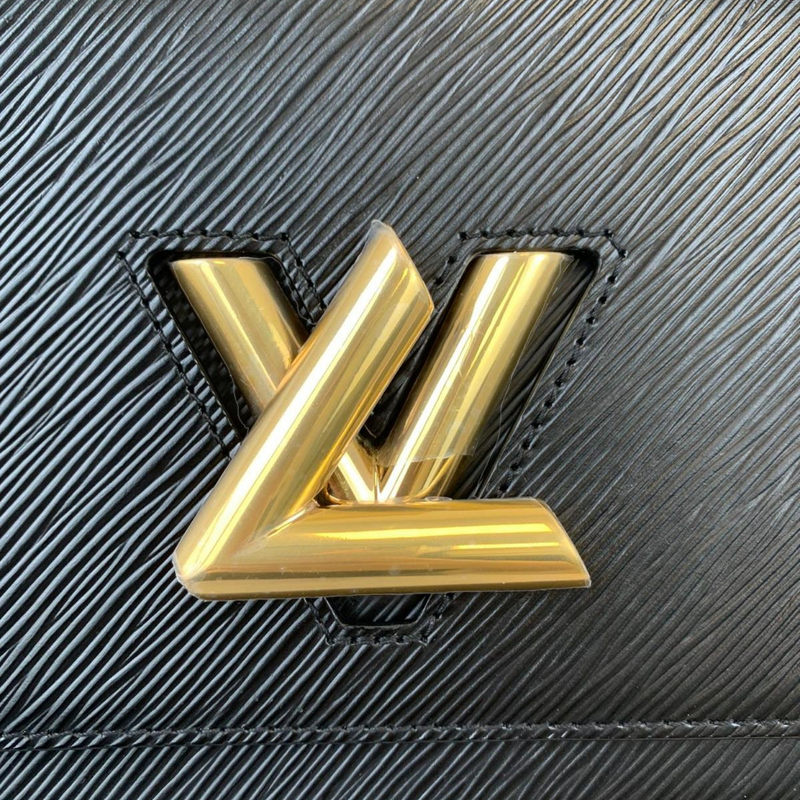 Louis Vuitton Twist MM Epi Grained Leather Black in Cowhide Leather with  Gold-tone - US