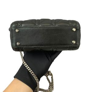 Mini Lady Dior Lambskin Black SHW