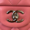 Jumbo Double Flap Lambskin Pink SHW