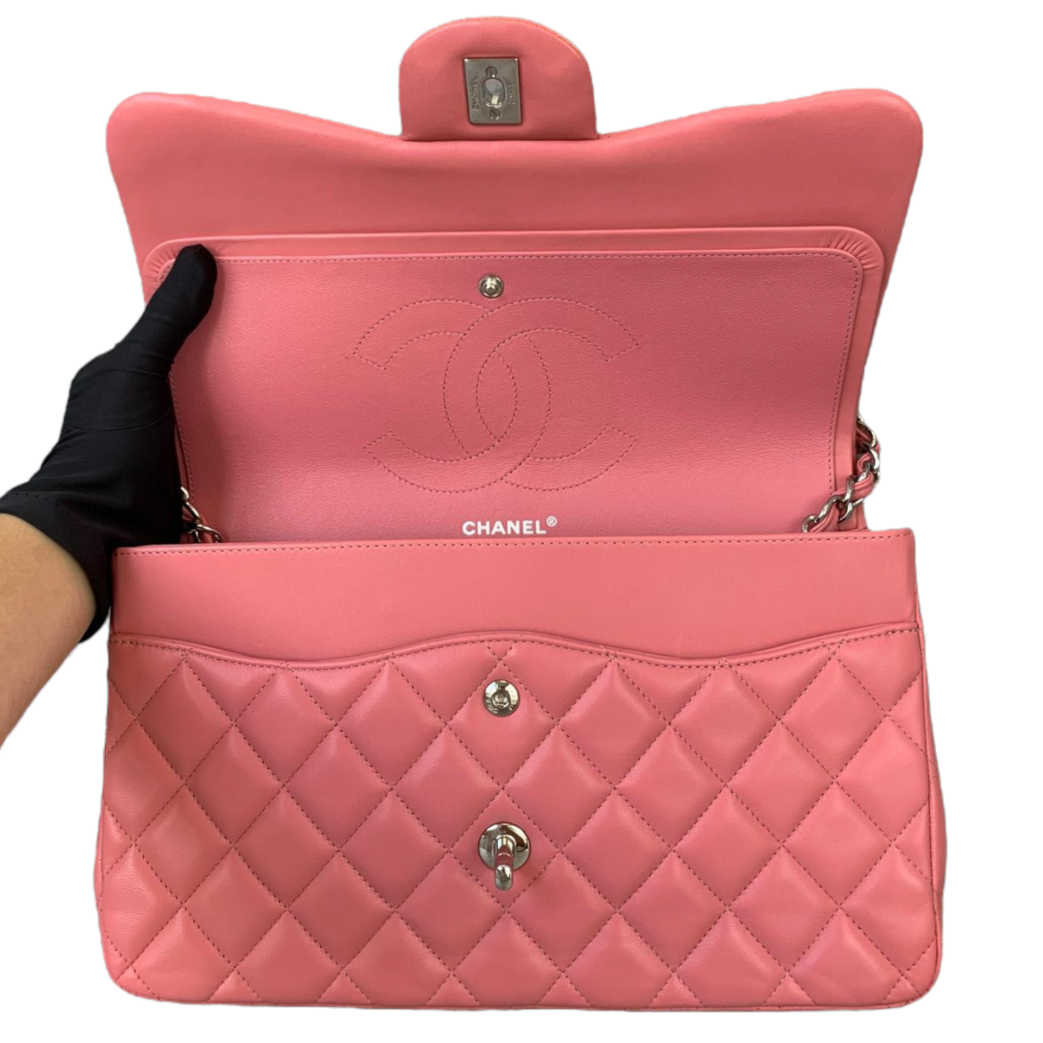 Chanel Jumbo Double Flap Lambskin Pink SHW – Bag Religion