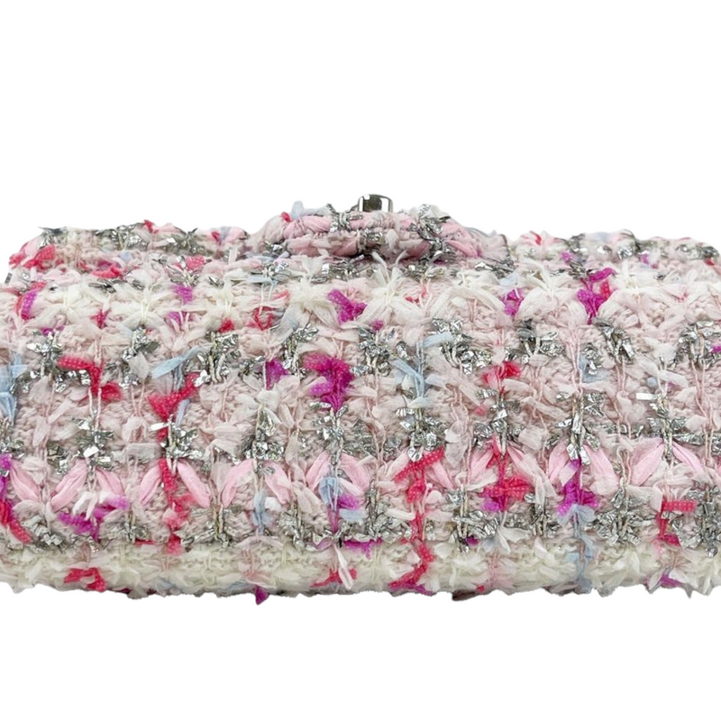 Mini Rectangular Flap Tweed Multi Color SHW