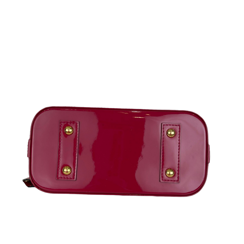 Louis Vuitton Red Vernis Bag | Alma Bb Red Vernis | Bag Religion