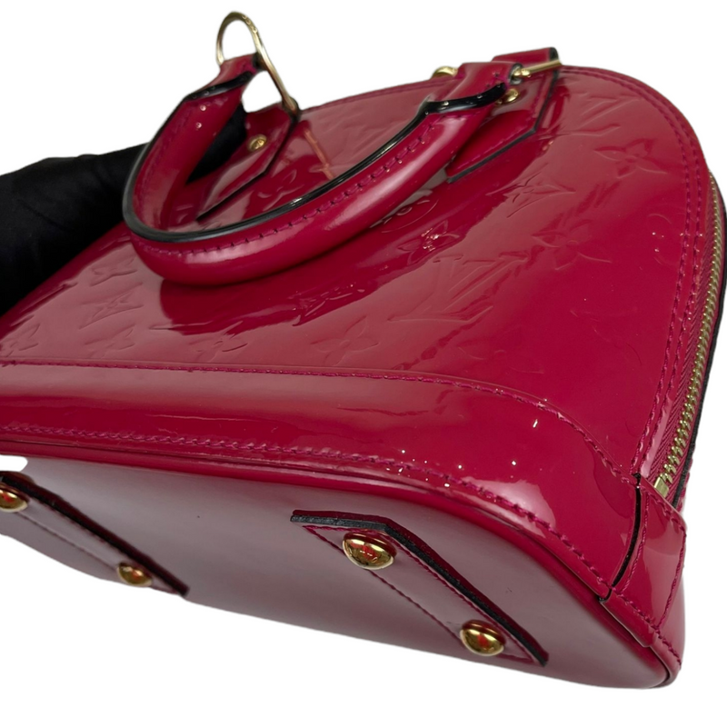 Louis Vuitton Red Vernis Bag | Alma Bb Red Vernis | Bag Religion