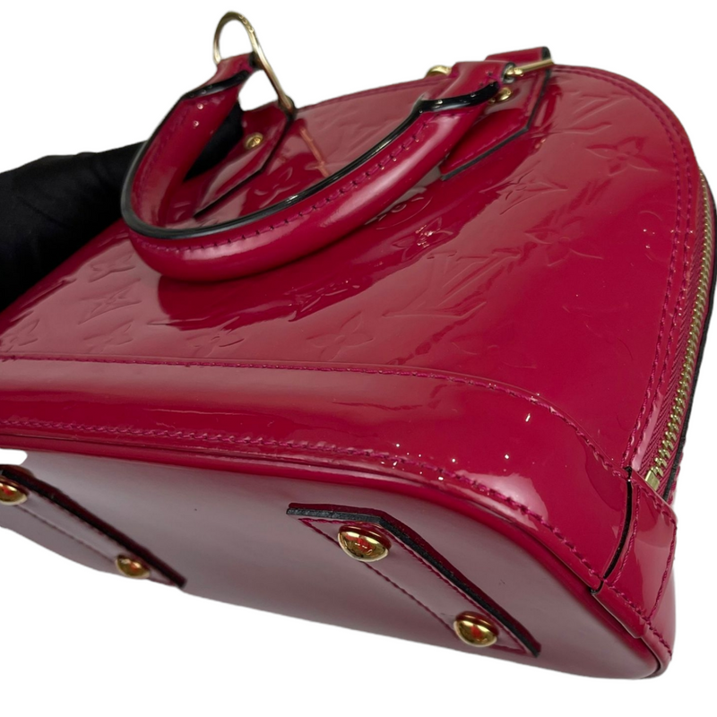 Alma BB Vernis Leather Red GHW