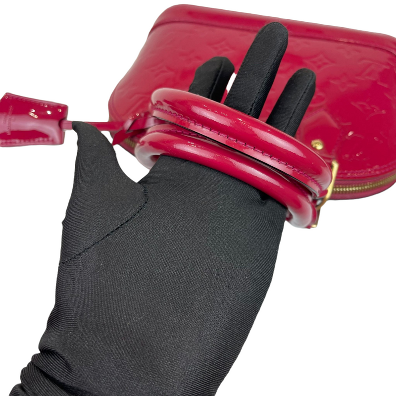 Louis Vuitton Red Vernis Bag | Alma Bb Red Vernis | Bag Religion