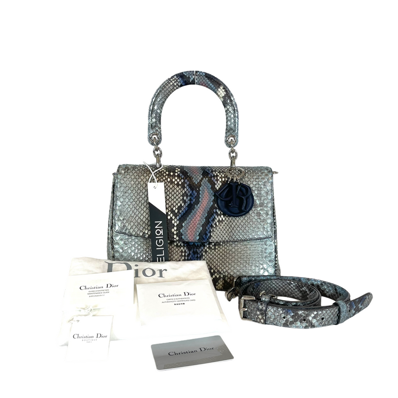 Be Dior Bag Python-Skin with SHW