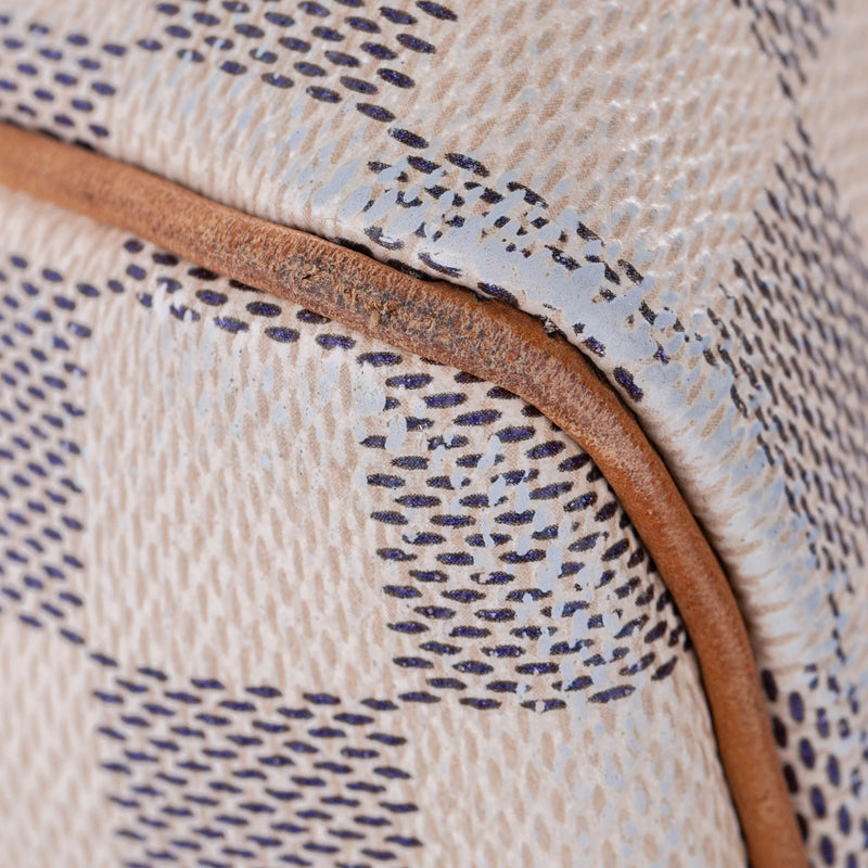Damier Azur Speedy 35 White - Bag Religion