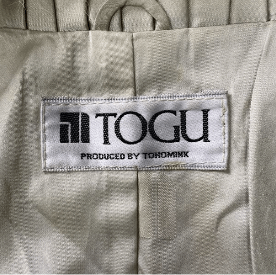 Togu by Tohomink Fox Fur Coat in White