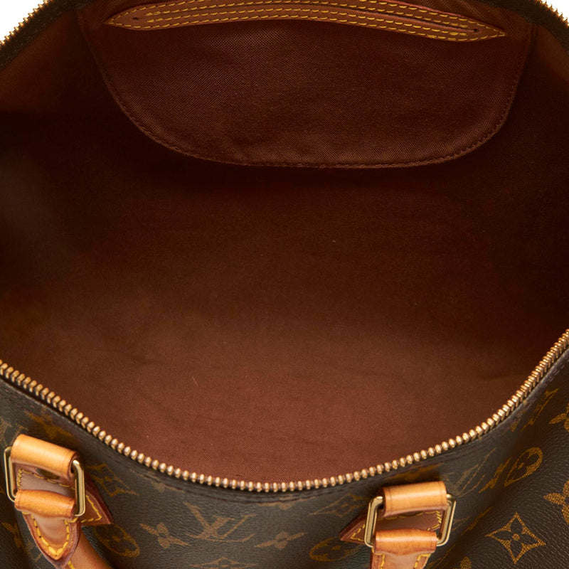 Brown Louis Vuitton Monogram Speedy 40 Boston Bag – Designer Revival