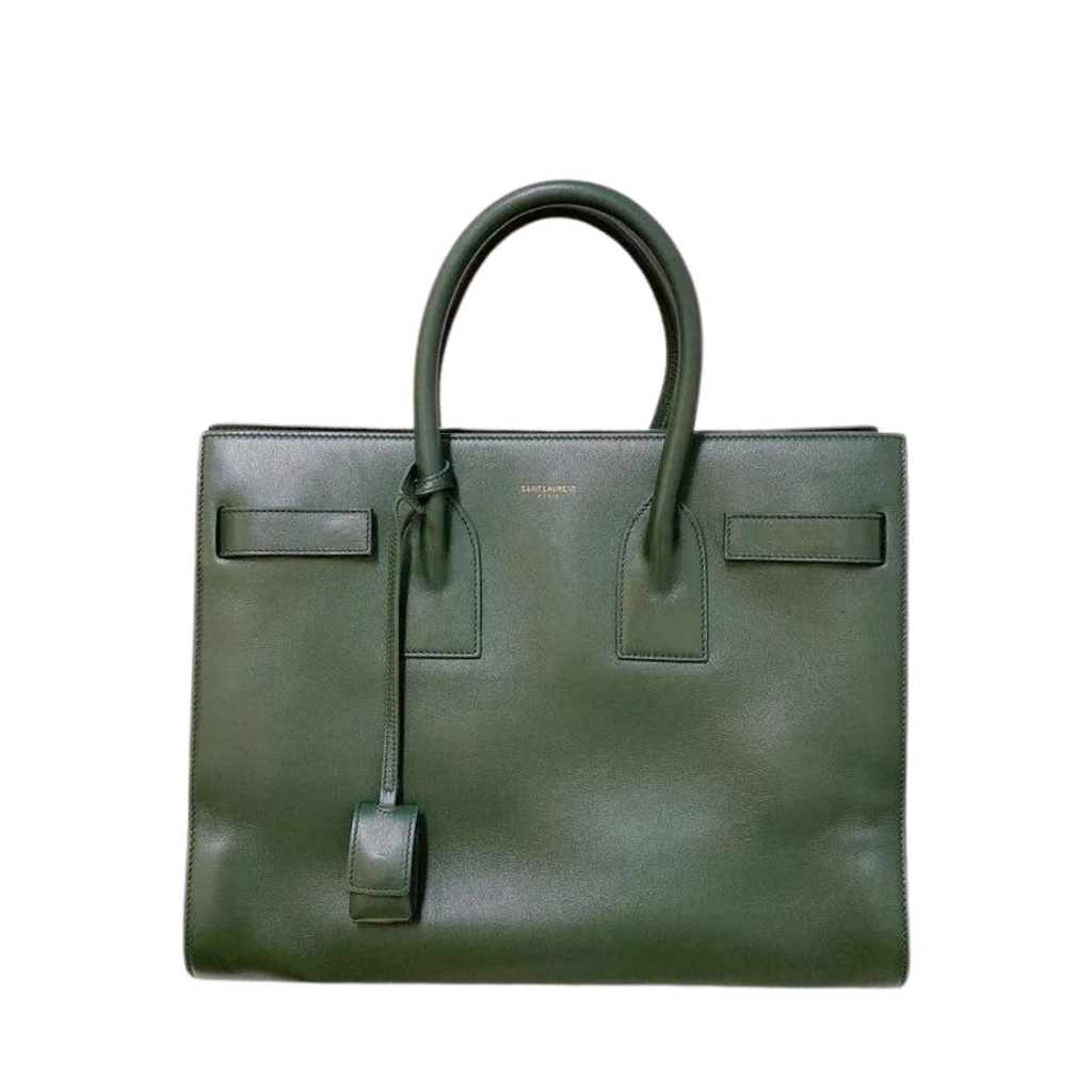 Sac De Jour Smooth Leather Small Green