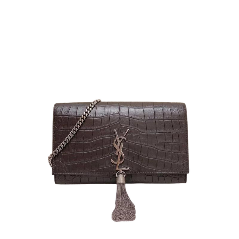 Monogram Kate Tassel Embossed Leather RHW