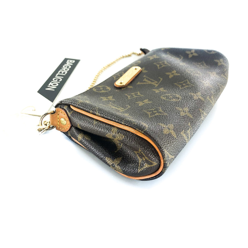 Eva Monogram Clutch