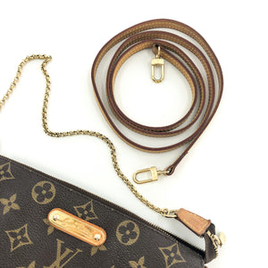 Eva Monogram Clutch