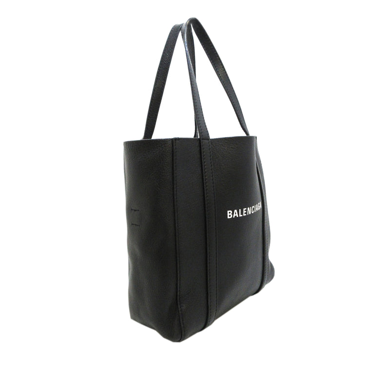 XXS Everyday Leather Shopping Tote Black - Bag Religion