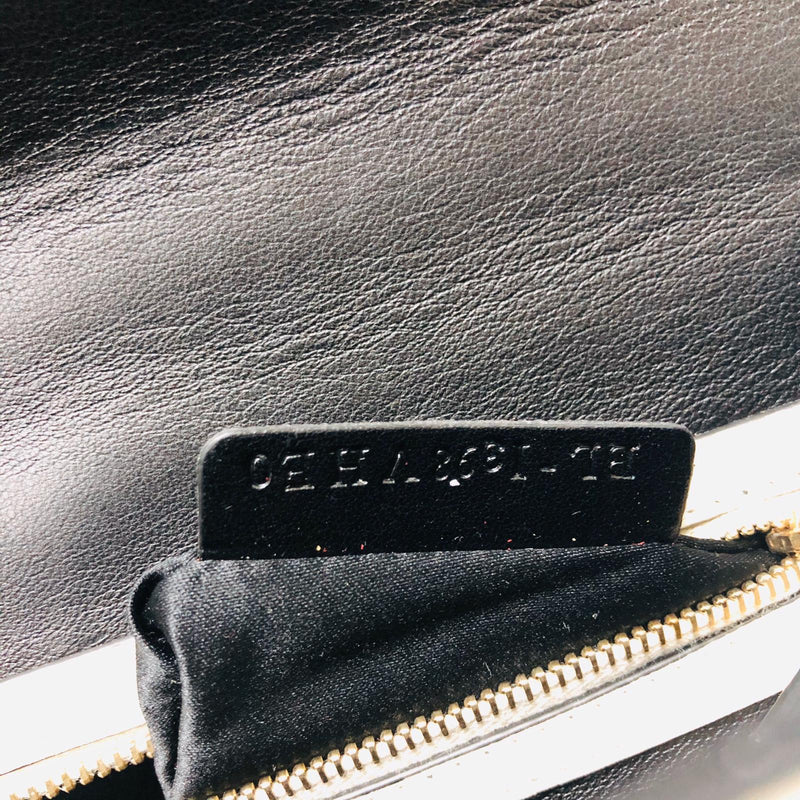 Rockstud Glam Lock Medium Leather Flap Bag in Tri Color