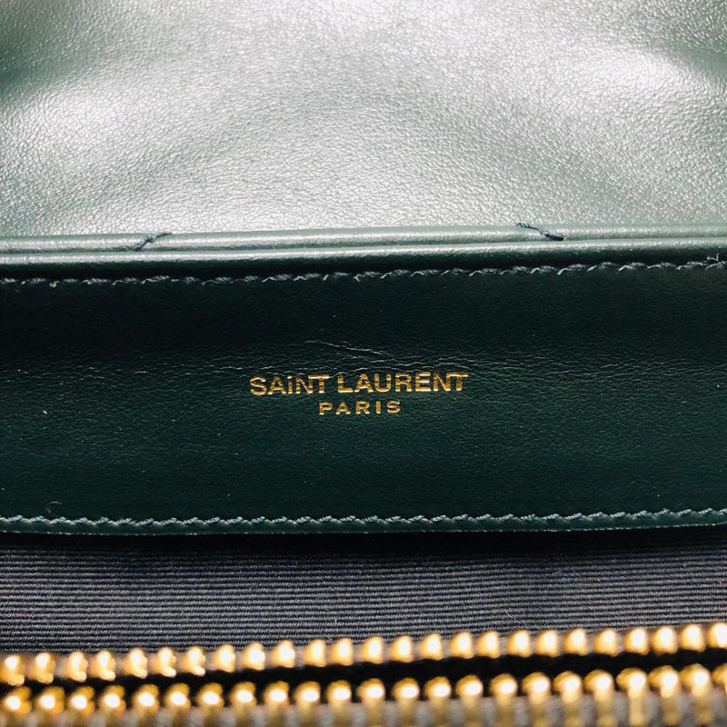 Loulou Matelassé "Y" Calfskin Leather Small Black