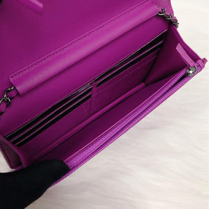 Wallet on Chain WOC in Purple with RHW