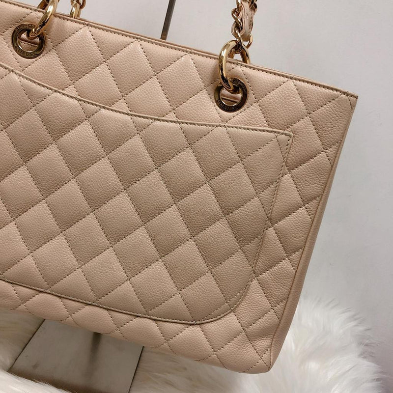 Beige Caviar GST in Caviar leather with GHW