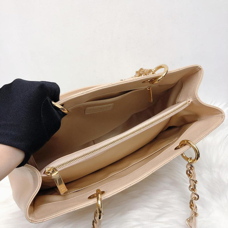 Beige Caviar GST in Caviar leather with GHW