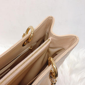 Beige Caviar GST in Caviar leather with GHW