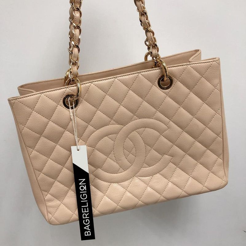Beige Caviar GST in Caviar leather with GHW