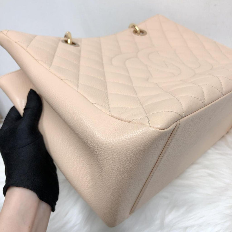 Beige Caviar GST in Caviar leather with GHW