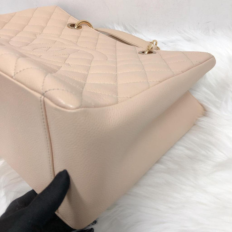 Beige Caviar GST in Caviar leather with GHW