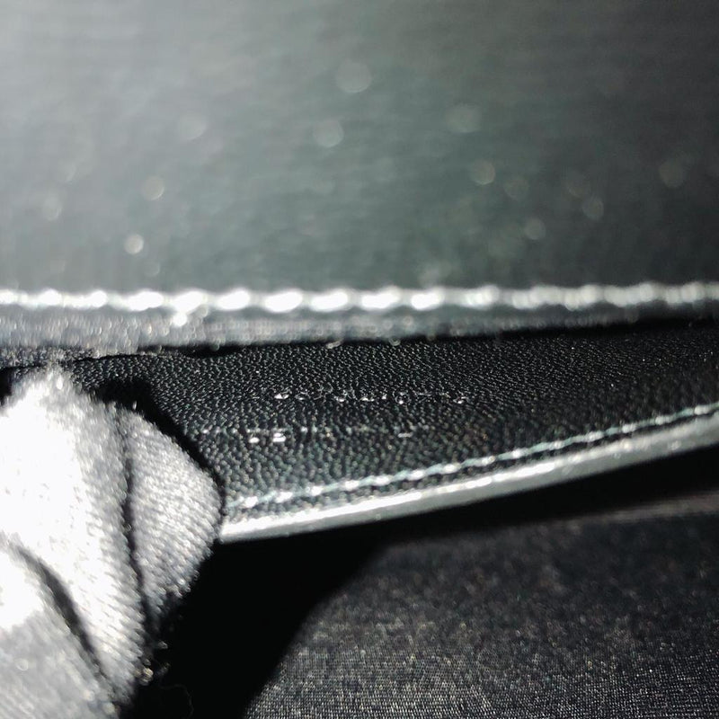 Black Monogram Leather Kate Shoulder Bag with GHW