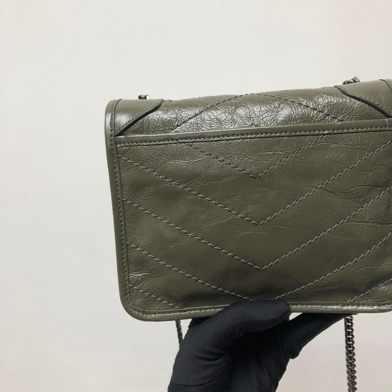 Military Olive Niki Crossbody Bag